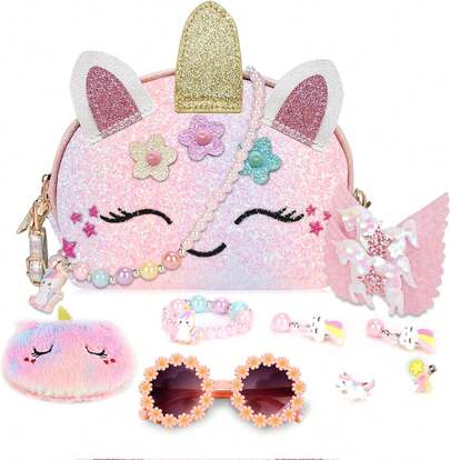 Purse Little Girls,Girls Jewelry Pretend,Gifts Girls,Crossbody Bags Kid,Birthday,Party Gifts,Birthday,Party Gifts