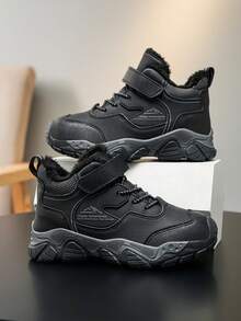 Kids Warm Snow Boots, Boys Winter Warm Shoes