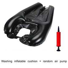 1pc Inflatable Shampoo Basin, Portable Wash Basin Suitable For Bedroom, Disabled, Injured, Wheelchair Users, Kitchen Sink, And Outdoor Camping, Essential For New School Term - Multicolor - View 10