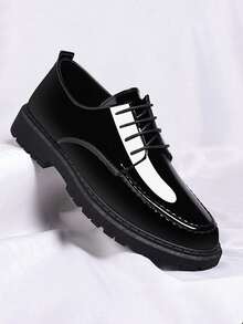 2025新款男士轻便休闲乐福鞋，软底套脚正装鞋，春夏百搭时尚单品 - 黑色 - 查看 8