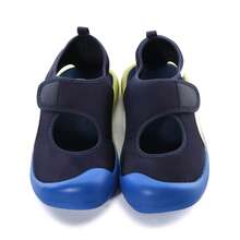 Puma Kids Lightweight Casual Sports Sandals With Hook And Loop Closure - Navy Blue-puma White-victoria Blue-lotus Green - View 3