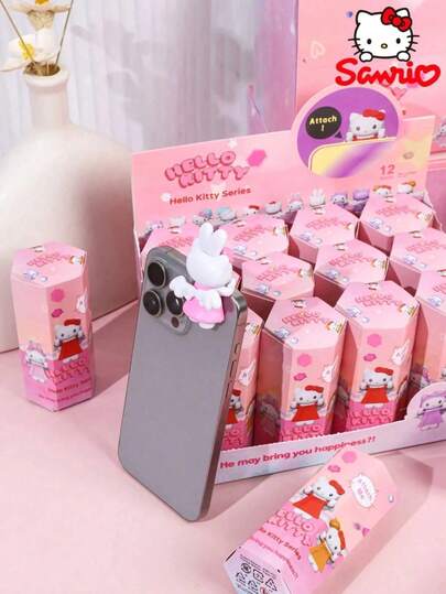 Sanrio "Sanrio Hello Kitty Blind Box Mystery Figure Set - Cute Kawaii Collectible Mini Statue For Desk Decor, Anime Fans & Gifts (6 Styles Random, PVC Material) | Mystery Box I Kawaii Home Decor | Anime Lover Gift | Cute Office Desk Toy"