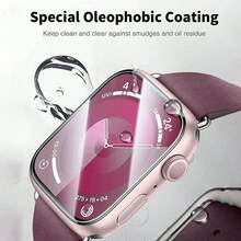 OUKNOEO Hydrogel Screen Protect Film Compatible With Apple Watch S11 10 9 8 7 5 6 SE 3 2 Series Compatible With IWatch Ultra 3 2 49MM 42MM 40MM 41MM 44MM 45MM 38MM 46MM Series TPU Clear Film