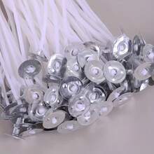 310/510 Pcs Candle Making Supplies Set, 1"/3.94"/6"/8" Candles, 10 Candle Holders And 100 Candle Label Stickers, For Pillar Candles And Candle DIY - White - View 6