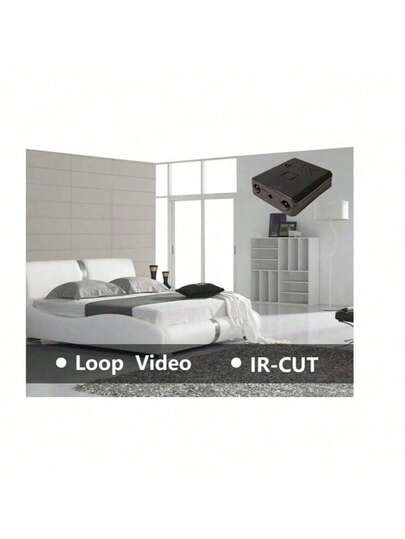 Small WiFi Camera Hidden Spy Security Cameras,Mini Nanny Cam Slimme Home, Pet Dog Baby Indoor Outdoor 1080P Remote Portable, Phone APP Room view 5