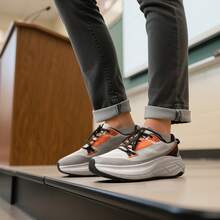 Women's Walking Shoes Cushion Running Tennis Non-Slip Comfortable Workout Gym Athletic Breathable Fashion Sneakers ActiveLite - 淺灰色 - 查看 8