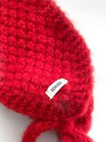 可调节麻花针织耳罩，搭配可拆卸围巾。舒适别致、百搭的冬季时尚配饰。 - 彩色 - 查看 5