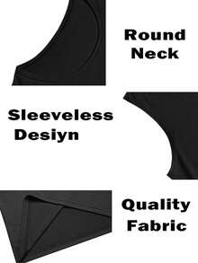 Mens Tank Top 100% Cotton Comfortable Breathable Brazil Flag Print Brasil Graphic Soft Lightweight Classic Fit Summer Gym Casual Daily Wear - 黑色 - 查看 5