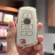 Car Remote Key Case Cover Shell, For BMW 1 2 3 4 5 6 7 Series M5 M6 X3 X4 Keyless Accessories Keychain Christmas Gift