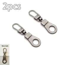 5pcs Zipper Slider Puller Instant Zipper Repair Kit Replacement ForBroken Buckle Travel Bag Suitcase Clothes Zipper Head