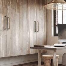 1 件复古铜 T 形圆线简约奢华家具把手、橱柜门拉手、抽屉旋钮、单孔，含安装螺丝 - 銅色 - 查看 4