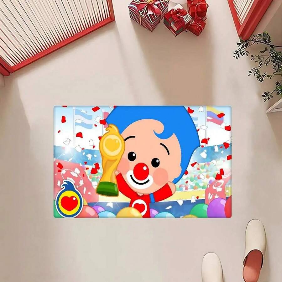 Plim Plim Door Mat Nordic Style Home Doormat Bathroom-Toilet Mats Bedroom Alfombra - 黑色 - 查看 1