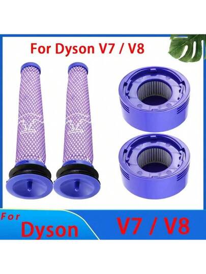 HEPA Filter Dyson V8 V7 Accessories Robot Stofzuiger Cleaner Washable Replacement Spare Parts