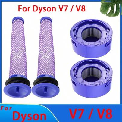 HEPA Filter For Dyson V8 V7 Accessories Robot Vacuum Cleaner Washable Filter Replacement Spare Parts