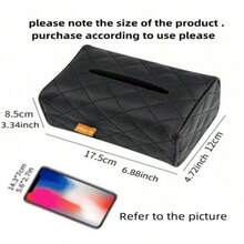 Car Paper Towel Holder, Automotive Tissue Box Facial Napkin Paper Bag Mounted On Sun Visor, Armrest