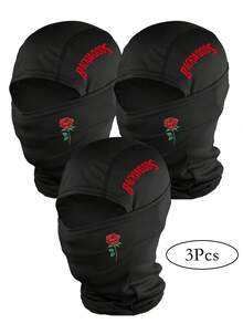 2pcs/1pc/3pcs Unisex Breathable Balaclava Face Mask Neck Gaiter, Suitable For Daily Use, Outdoor Travel, Motorcycle Riding, Hiking, Climbing - Multicolor - View 11