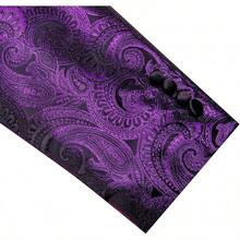 Barry.Wang Blazer For Men Paisley Sport Coat Lightweight Suit Jacket Regular Tuxedo Flower Mardi Gras Carnival Gift