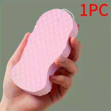 1 قطعة/4 قطع إسفنجة استحمام مقشرة الوجه - مقشرة سمكة ثقيلة الوزن، تنظيف الجسم وإزالة الجلد الميت، إسفنجة استحمام سريعة التجفيف، أبيض ناعم، رمادي، أزرق، وردي، لاستخدام الحمام والسبا والصالون - مقشر، سطح مزخرف، إسفنجة مقشرة متينة