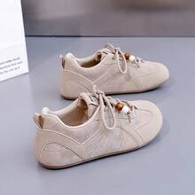 2025 Spring/Autumn New Vintage Flat Gump Casual Sneakers Sports Shoes Chunky Sneakers For Women K3911 - Khaki - View 11