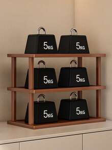 1-Piece Bamboo Multi-Tier Cup And Glassware Holder - Easy Assembly, Triangular Design Ideal For Kitchen And Dining Storage, Holds Mugs And Water Glasses - Natural Bamboo Finish, Space-Saving Home Decor And Countertop Organizer, Bamboo Kitchenware - Brown - View 10