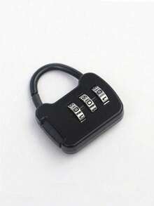 Digit Mini Round Combination Lock, Padlock, Anti-Theft, Luggage Lock, Student, Dormitory, School Bag, Cabinet, Drawer Lock,For Luggage, Pencil Case, Backpack, Cartoon Waterproof Padlock For Outdoor Travel, Student Dormitory, Cabinet, Drawer,Electric Bike, Bicycle Basket Lock, Helmet Lock, Cabinet, Luggage, Travel Accessories