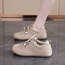 2025 Spring/Autumn New Vintage Flat Gump Casual Sneakers Sports Shoes Chunky Sneakers For Women K3911 - Khaki - View 5