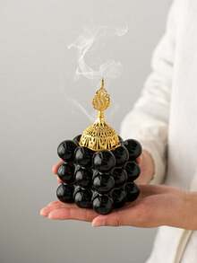 1 quadratischer Räucherstäbchenhalter aus Goldmetall, Aromatherapie-Zubehör, geeignet für Heimdekoration, Schlafzimmerdekoration, Büro und Studenten, Aufbewahrung, Hochzeitsdekoration, Hausdekoration, Schmuckorganisation, Partydekoration, das perfekte Geschenk