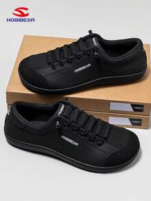 HOBIBEAR 赤脚极简主义鞋 男女款 | 零落差 | 宽版帆布一脚蹬鞋