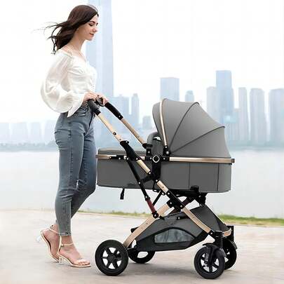 Carreola Para Bebés Con Portabebe, Carriola Para Bebé Bastón