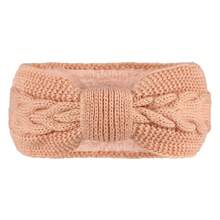 Fleece Knitted Headband With Bow, Autumn/Winter Warm Braided Ear Warmer Headwrap, European And American Style Knitted Hair Accessory Fall Hair Band Hair Accessories For Women For Vacation Outfits Woman Women Bananas Winter Head Scarf Women Bandanas Soft Headwrap