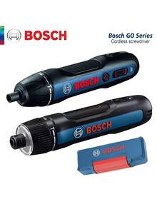 bosch 博世 GO 3 /GO2 无绳螺丝刀 3.6V 充电式电动螺丝刀 多功能钻头 维修电动工具套装 GO 2 - 彩色 - 查看 1