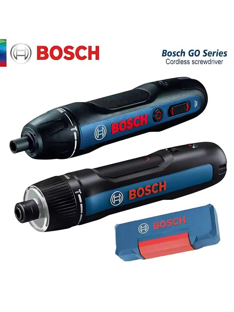 Bosch GO 3 /GO2 Cordless Screwdriver 3.6V Rechargeable Electric Screw Driver Multi-Function Drill Repairing Power Tools Kit GO 2 - Multicolor - View 1