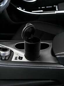 1个车载烟灰缸 - 专为桌面使用而设计，防烟灰溢出，密闭防漏设计，无异味，防水。使用时，请向水箱中加入适量水，以防止高温熔化并确保香烟完全熄灭。适用于驾驶、房间、客厅等多种场合。