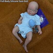 Bettie Doll head 1 and 4 1pc 18-Inch Washable Cute Full Body Silicone Realistic Doll, Handmade 3D Skin Painting, Newborn Baby Boy/Girl Birthday Christmas Gift (Accurate Anatomical Structure) - Reborn Doll - View 8