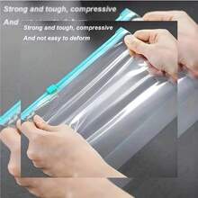 20 szt. wytrzymałych toreb do mrożenia | Bardzo duże torby do przechowywania żywności z zamknięciem strunowym, 31,5 x 26,5 cm | Grube plastikowe torby wielokrotnego użytku do przechowywania mrożonek, przygotowywania posiłków i organizacji lodówki | - Wielokolorowe - Zobacz 8