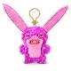 15706E Fifth Generation Keychain - Long-eared Rabbit Monster (Pink Purple)