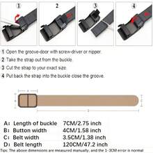 Thắt lưng nylon chống dị ứng Unisex - Khóa trơn, Nhiều màu (Đen, Xám, Xanh navy, Cà phê, Xanh lá cây, Kaki) | Thắt lưng siêu bền, không gây dị ứng, Thích hợp mặc thường ngày, trang trọng, ngoài trời và hàng ngày | Thắt lưng Unisex bền và thoải mái | Thích hợp đi học, đi làm, du lịch, thể thao, làm quà tặng Giáng sinh, Halloween | Khóa vuông, Dễ vệ sinh, Nhiều màu sắc phù hợp với mọi tông da sáng, Thắt lưng cỡ lớn - Khóa vuông - Xem 7