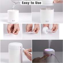 Máy tạo độ ẩm không khí siêu âm gia đình - Máy khuếch tán tinh dầu dùng nguồn USB, có đèn LED bảy màu, phun sương siêu âm, hoạt động êm ái, tự động tắt, làm thơm phòng ô tô | Máy khử mùi hương liệu hiện đại | Hương liệu liệu pháp di động - Nhiều màu - Xem 9