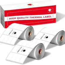 3 لفات ورق ملصقات حرارية من Phomemo، ملصقات مربعة بحجم ملصق عادي، ملصقات متعددة الأغراض لأجهزة طباعة الملصقات Phomemo M100/M102/M108/M120/M160/M110/M220/M120/M200/M221/M150/M250/M260/M421، ورق طابعة حرارية لاصق مثالي لملصقات الملابس وبطاقات الأسعار