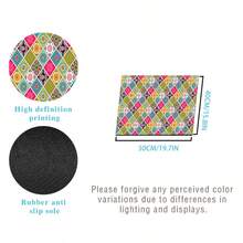 Tapis de protection de cuisinière, tapis de séchage d'ustensiles, tissu lavable antidérapant et résistant aux rayures, convient pour cuisinière à gaz, table de cuisson à induction, machine à laver, sèche-linge, dessus de table en verre, housse pour électroménager de cuisine, accessoire de vaisselle artistique, protection latérale de cuisinière