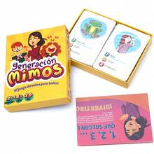 Pantomime Generation Family Board Game - Pantomime Game - Original Gift Brand Gesture Game, Suitable For All, Spanish Card Game