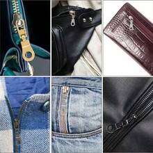 5pcs Zipper Slider Puller Instant Zipper Repair Kit Replacement ForBroken Buckle Travel Bag Suitcase Clothes Zipper Head