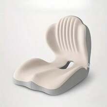 Ergonomics Seat With Backrest - Assembled Seat With Backrest - A Magical Tool For Long-Term Sitting - Beautiful Buttock Support, Tailbone Reduction And Lumbar Support - Car Seat Support. - Nhiều màu - Xem 7