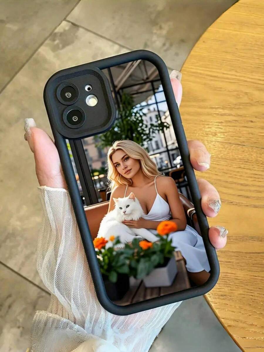 1-częściowy, personalizowany pokrowiec na telefon ze zdjęciem, klasyczny i modny. Spersonalizowany pokrowiec na telefon ze zdjęciem. Świetny prezent dla mamy, taty, pary, drugiej połówki i przyjaciół. Nadaje się na Boże Narodzenie, Walentynki, Halloween i Wielkanoc. Kompatybilny z 'ami 16/15/14/13/12/11, S25/S24/S23/S22.