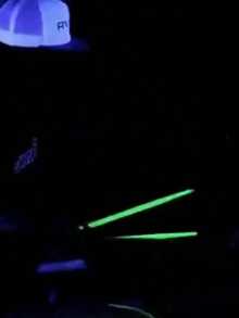 2 件 [夜光鼓槌] 5A 荧光鼓槌 | 霓虹彩色夜光鼓头，5 种鲜艳尺寸（白色、粉色、蓝色、绿色、紫色），适合爵士鼓和初学者鼓手 - 高品质非电动鼓配件 - 彩色 - 查看 8