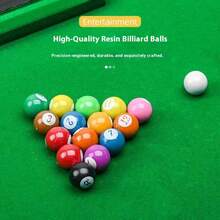 1pc 2025 New Mini Billiard Table, Home Use Snooker Pool Table, Parent-Child Interactive, Birthday/Christmas/Halloween Gift, Perfect Present