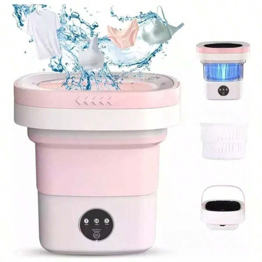 Portable Washing Machines - Pink - View 1