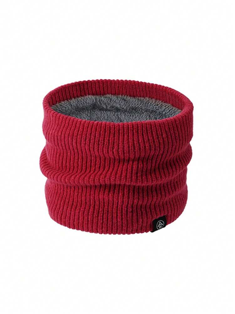 1 Peça Gola Tubular Térmica Forrada para Ciclismo Outdoor no Outono/Inverno, Lenço Pescoço à Prova de Vento Estilo Coreano, Essencial para Esqui e Ciclismo em Temporadas Frias - Multicolorido - Visão 11