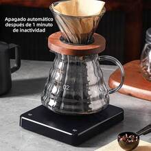 Báscula Digital de Cocina con Pantalla LED y Temporizador 0,1-3 kg - 5 kg - Ver 4