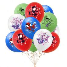 18pcs Of Superhero Spider Man Marvel Series Supplies, Collected And Assembled By Spider Man Fans, Suitable For Birthday Gifts And Graduation Season (Casual Style) - Multicolor - View 2